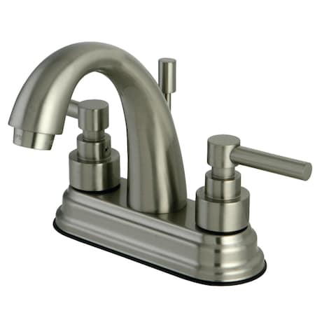 Kingston Brass KS8618EL 4" Centerset Bathroom Faucet, Brushed Nickel KS8618EL